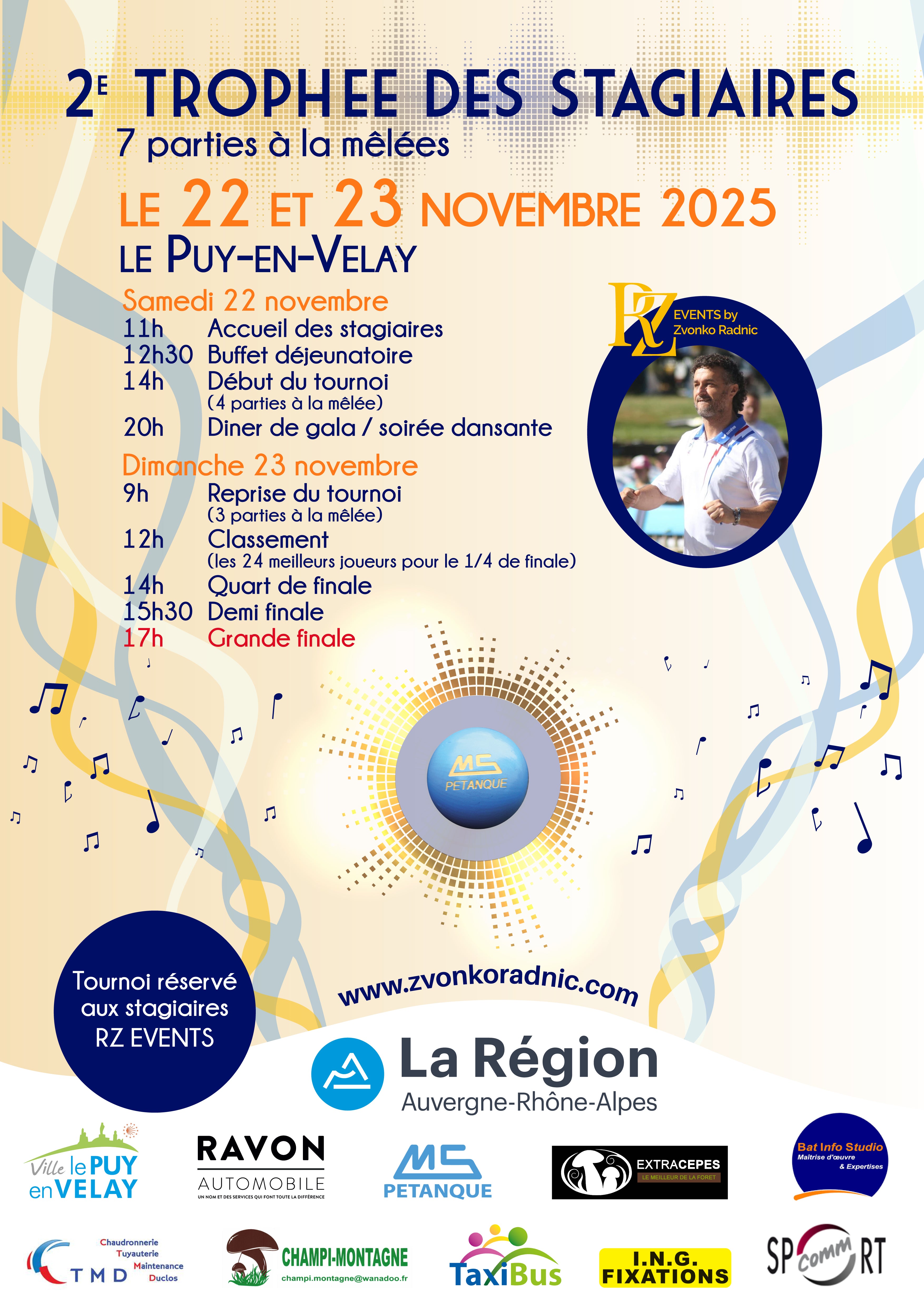 Trophée des stagiaires 2025 (22 et 23 novembre 2025)