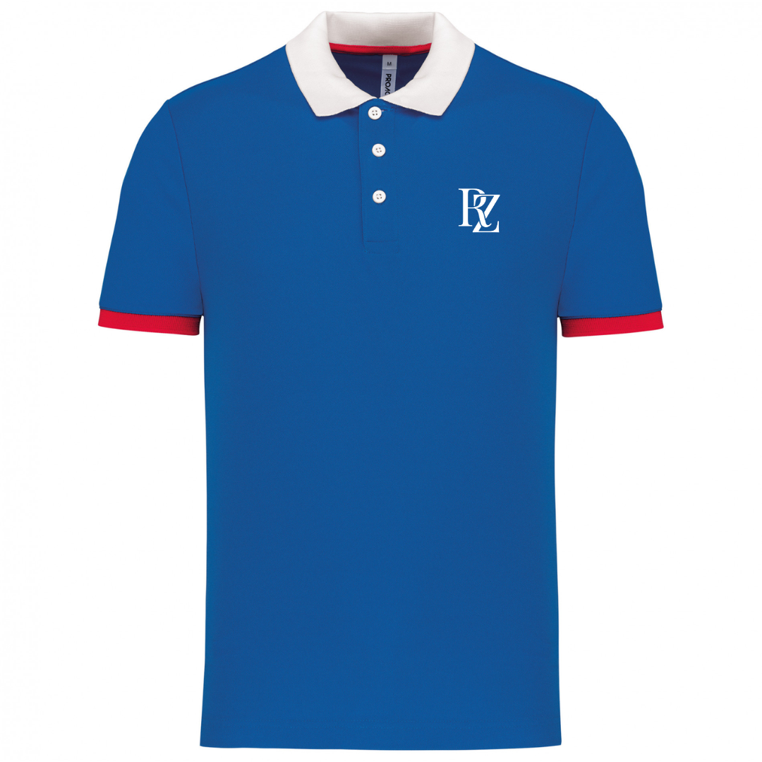 POLO BLEU BLANC ROUGE