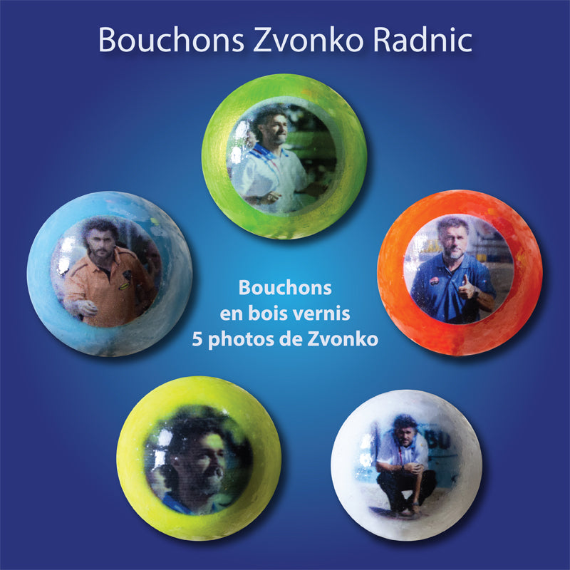 Lot de 5 Bouchons Zvonko Radnic
